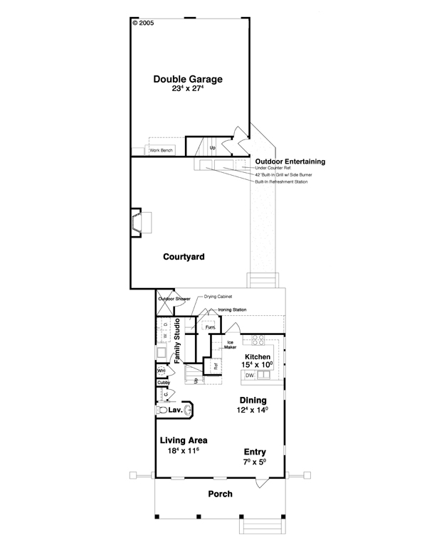 House Hemingway House Plan - House Plan Resource