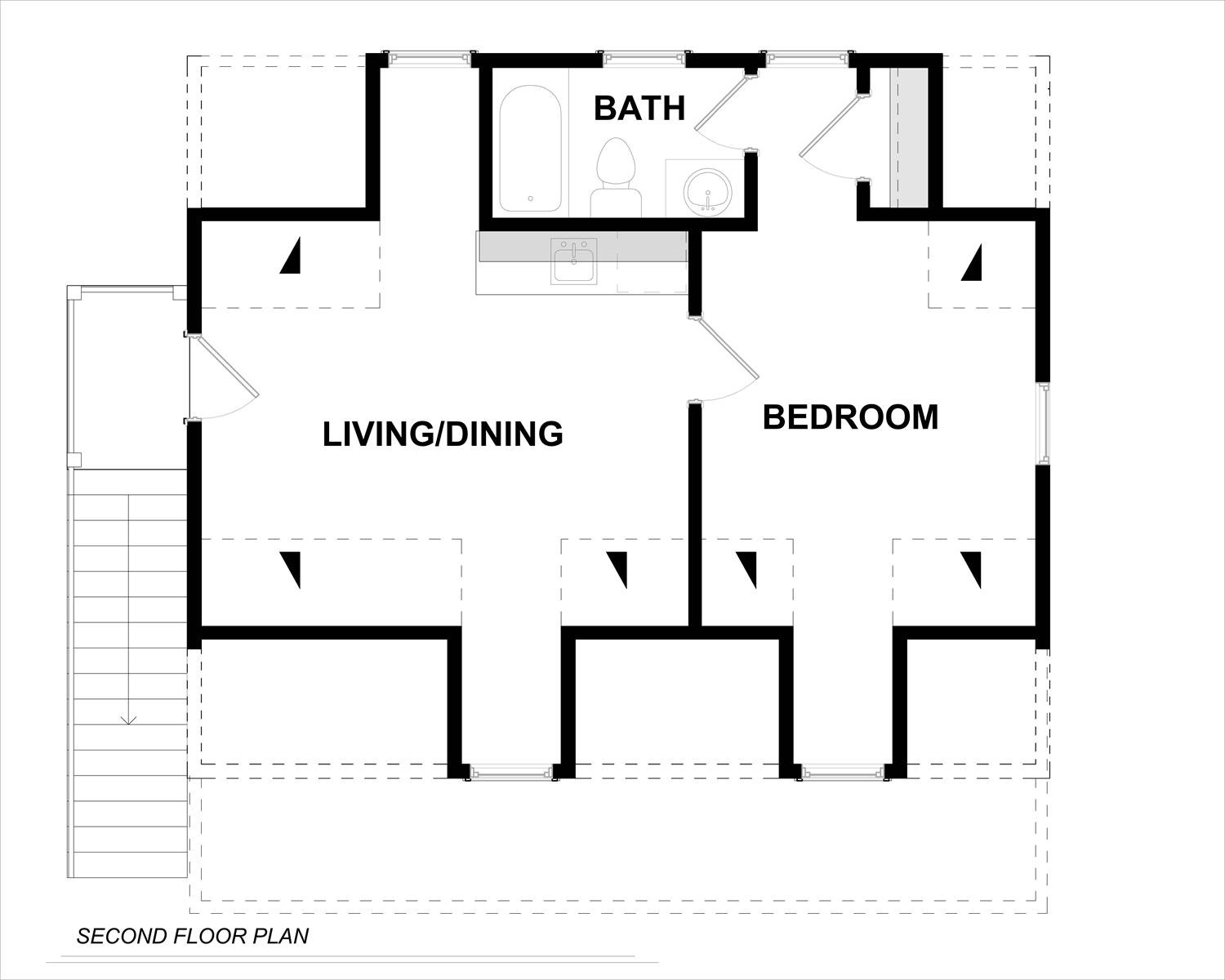 2nd Floor image of Pickett House Plan