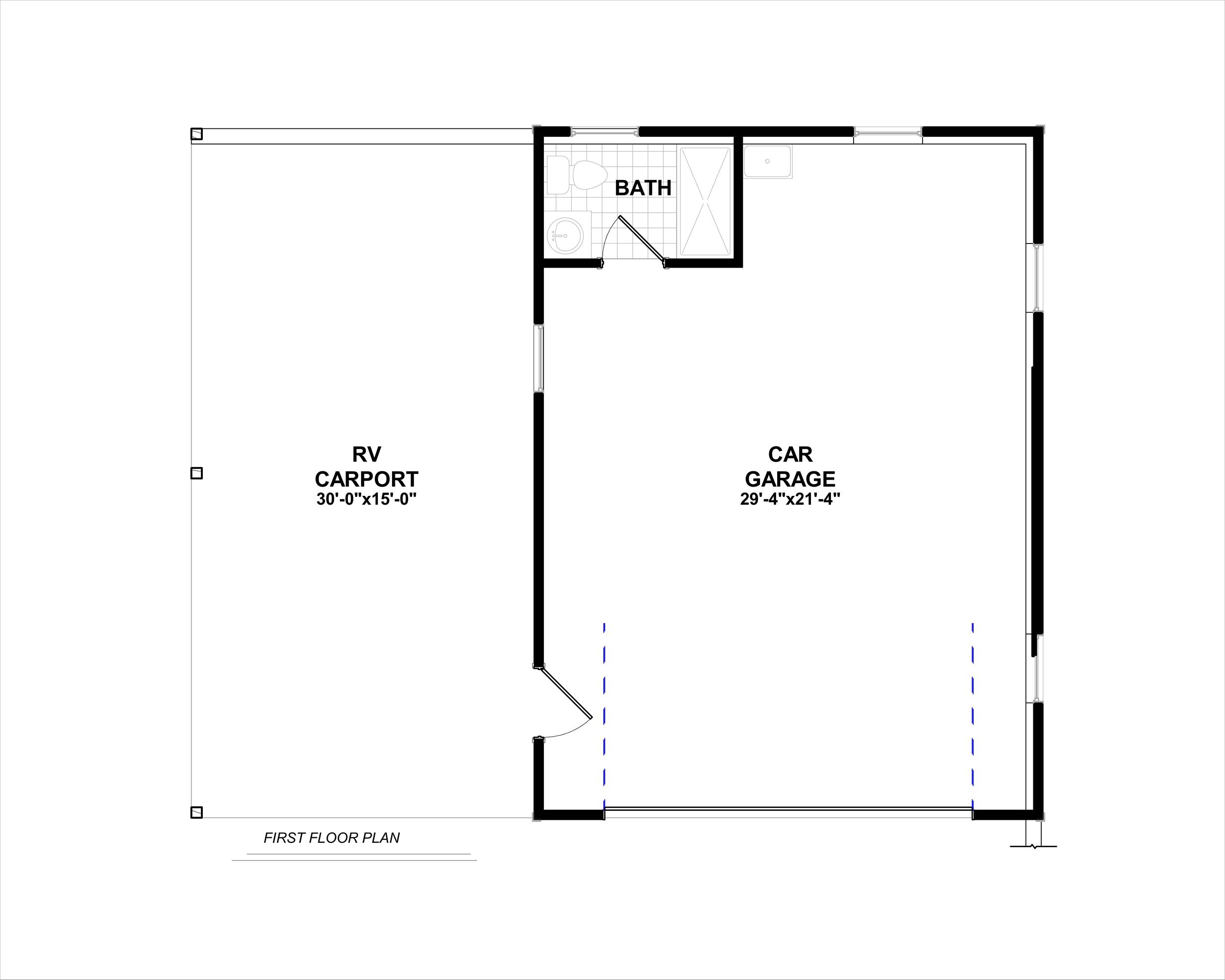 1st Floor image of Expedition House Plan