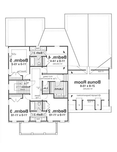 Second Floor image of ROCKINGHAM - II House Plan