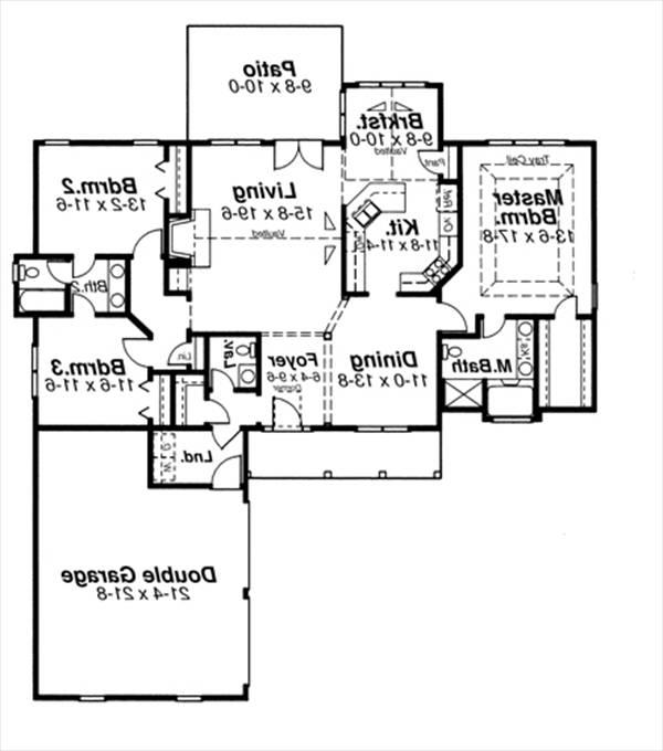 Floor Plan image of RAVINIA House Plan