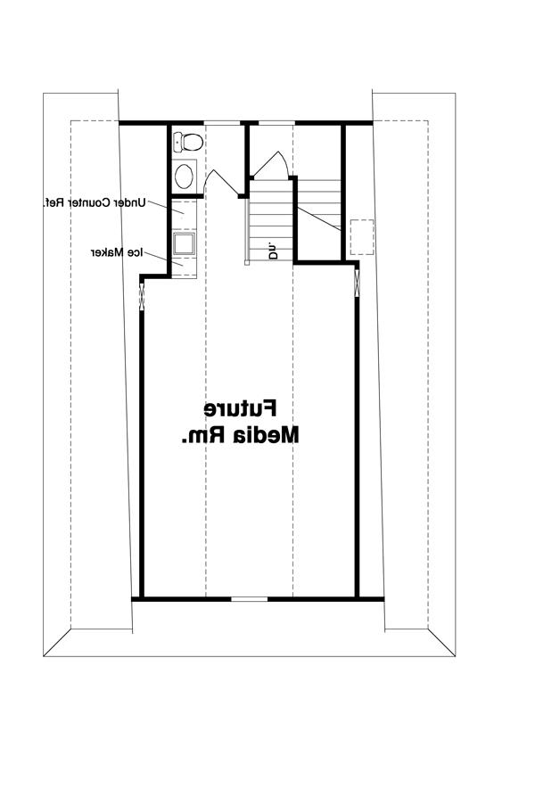 Recreation Room image of Hemingway House Plan