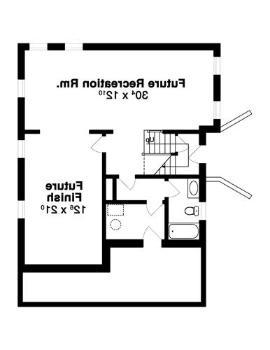 Lower Level image of HAYWOOD House Plan