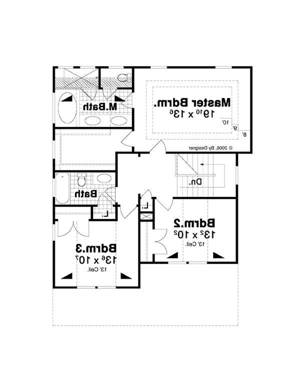 Second Floor image of HAYWOOD House Plan