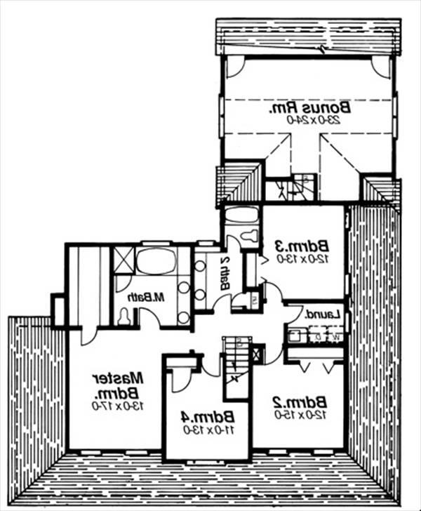 Second Floor image of HILLBRIAR House Plan