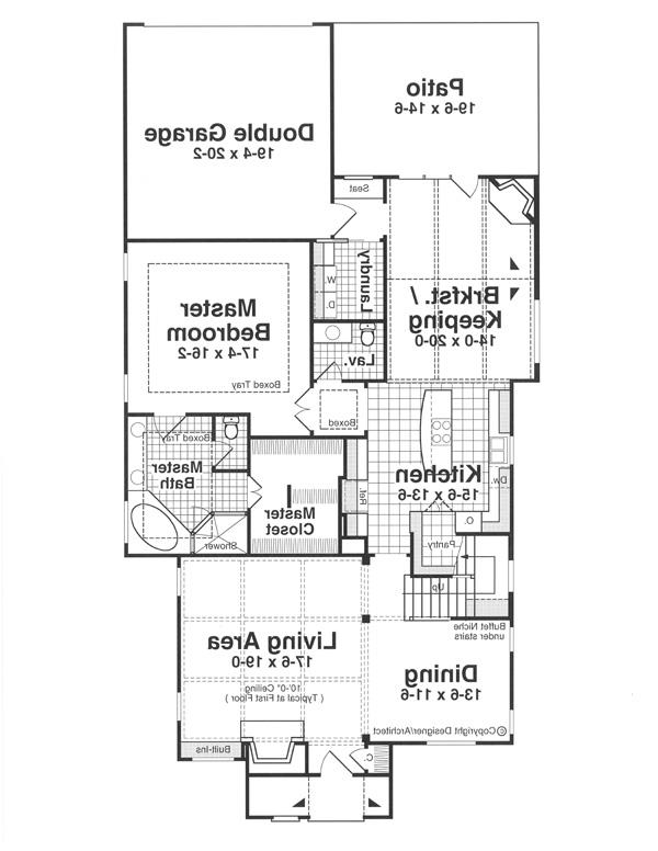 First Floor image of CANTERBURY House Plan