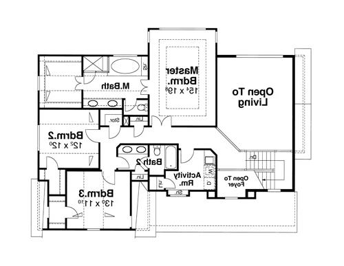 Second Floor image of CARBONE House Plan