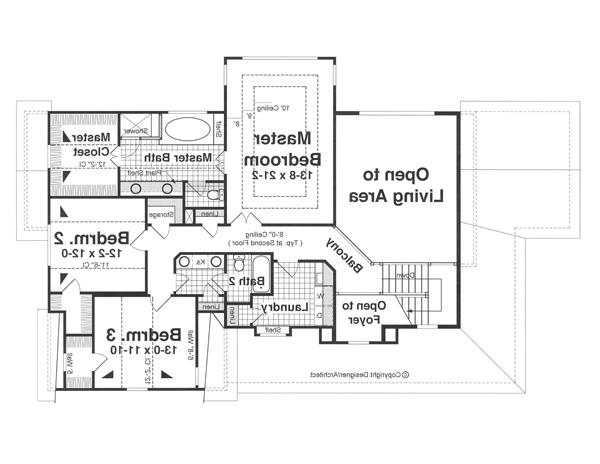 Second Floor image of CAMPBELL House Plan