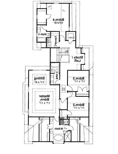 Second Floor image of INGLEWOOD House Plan