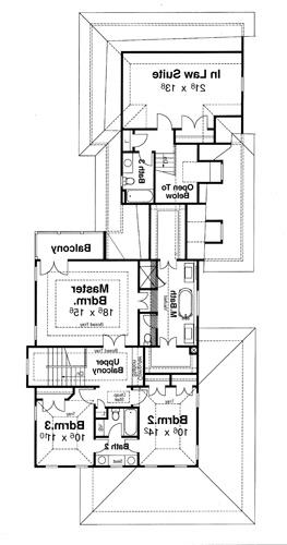 Second Floor image of HUNTINGTON-I House Plan