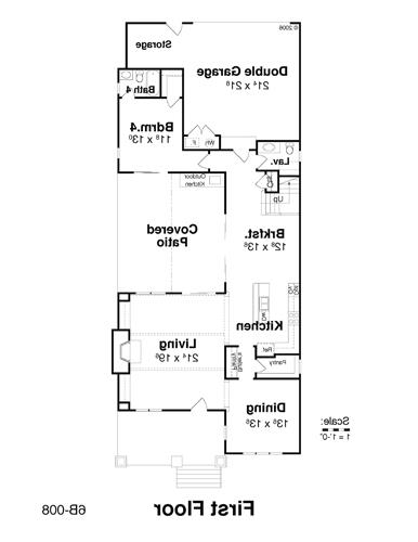 First Floor image of KIMBERLY II House Plan