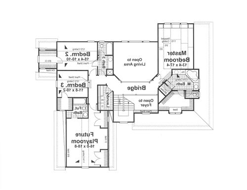 Second Floor image of MCINTOSH II House Plan