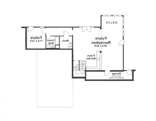 Lower Level image of MCINTOSH II House Plan