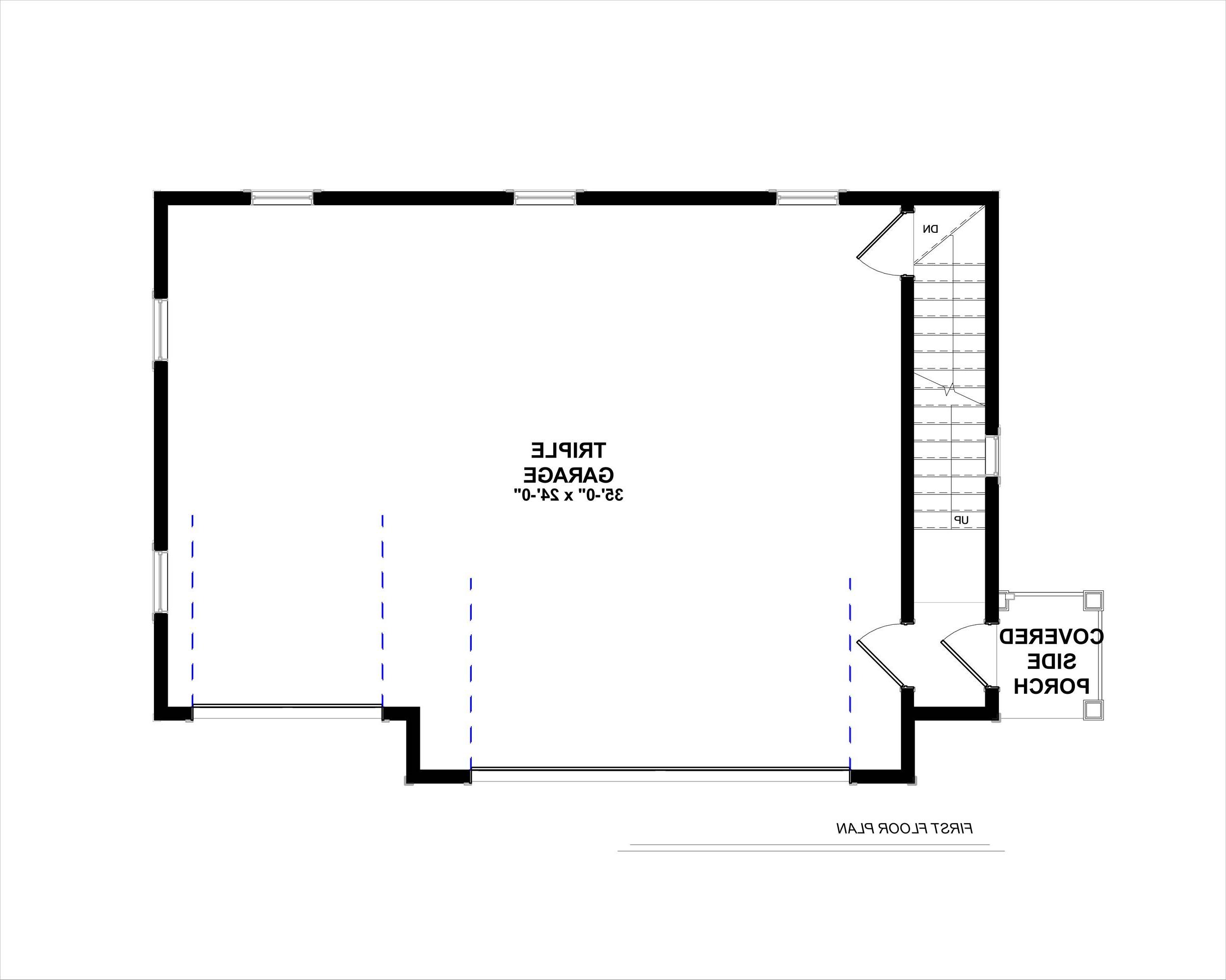 1st Floor image of Knolltop House Plan