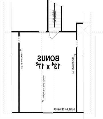 Bonus Plan image of Aiken I House Plan