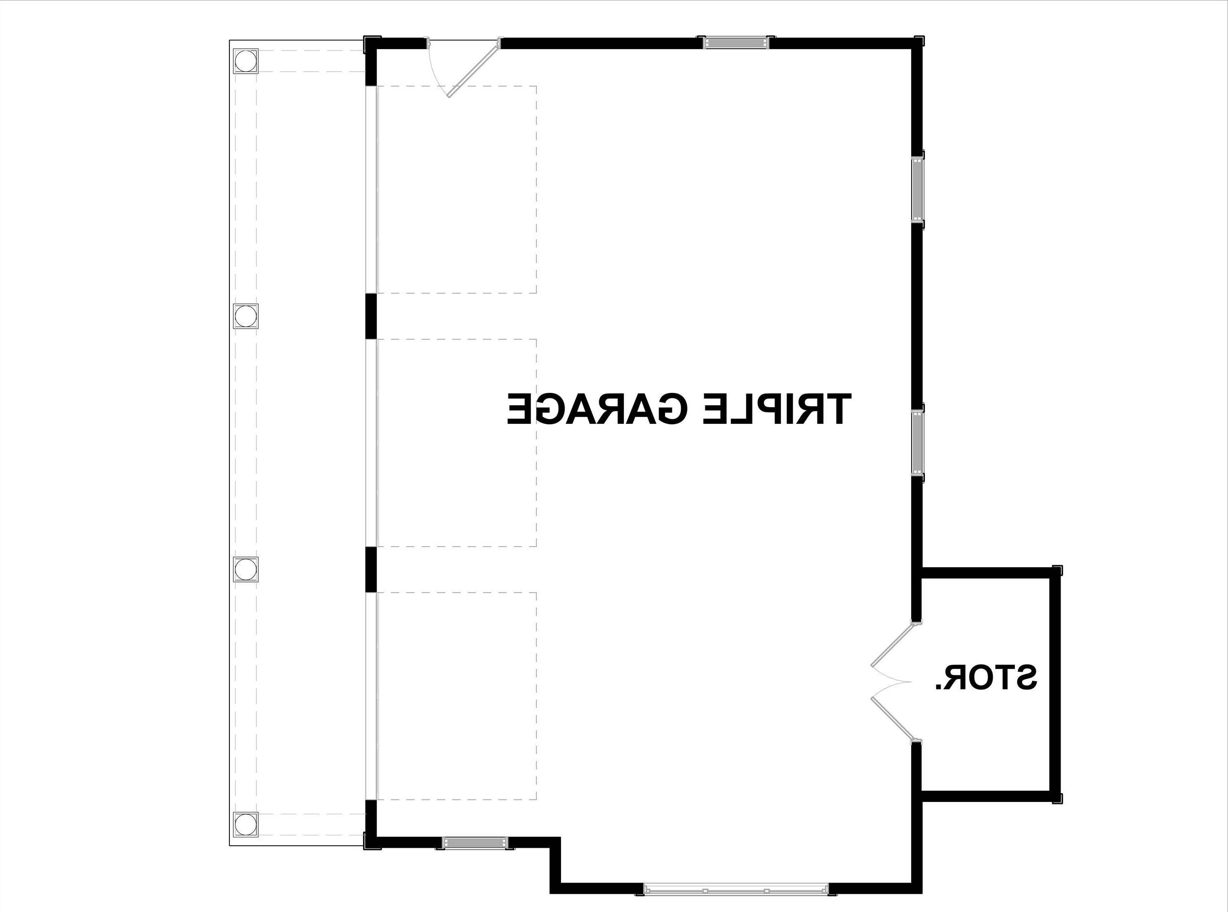 Floor Plan image of Hoyt House Plan