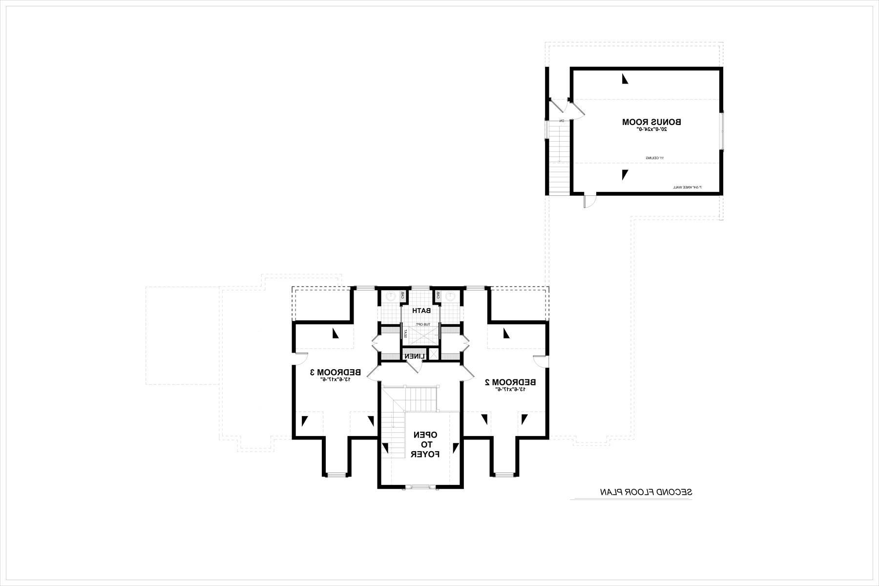 2nd Floor image of Ospry II House Plan